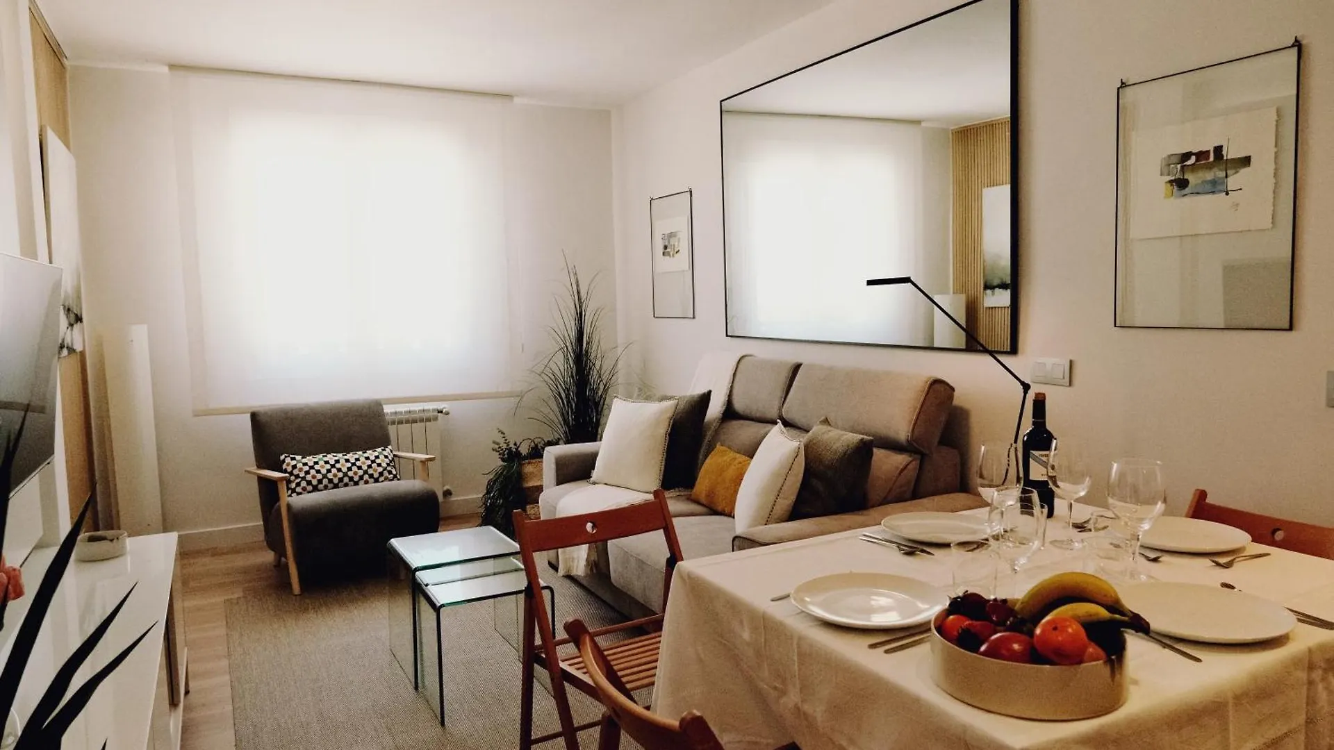Apartamento A 100 Metros De La Playa Zurriola 산세바스티안 스페인